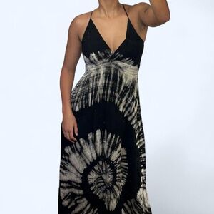 Y2K Grunge Black & Grey Dress!